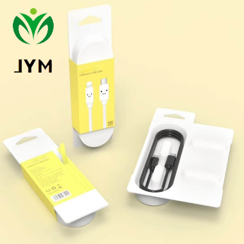 disposable molded paper pulp custom gift box packaging 