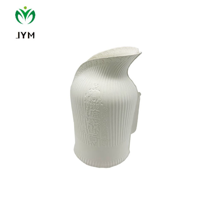 Innovative clamshell wine bottle moulded pulp shipper