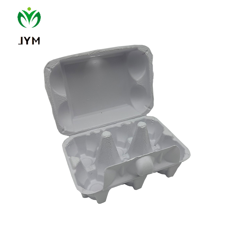 Dozen Eggs Box With Bio Degradable Molded Paper Pulp Manufacturer Degradable Cheap Price Egg Box Egg tray
