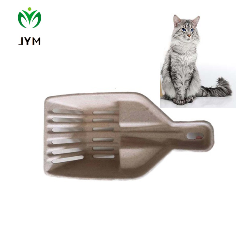 cat litter scoop WITH sand box Compostable Cat Litter Box Made from Recycled Paper Pulp